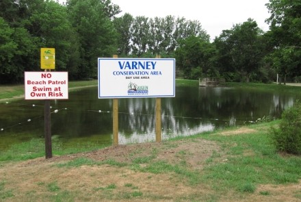 A summer photo of Varney Conservation Area
