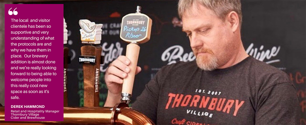 Thornbury Craft General Manager Derek Hammond