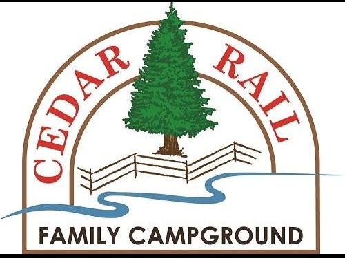 Cedar Rial Family Campground logo.
