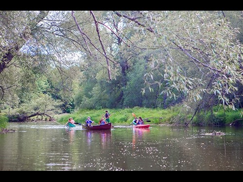 Canoes on Beaver River