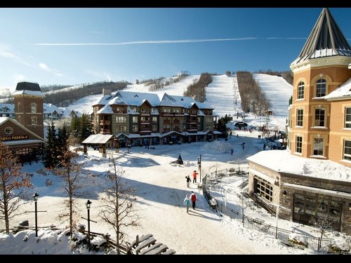Blue Mountain Village in the Winter