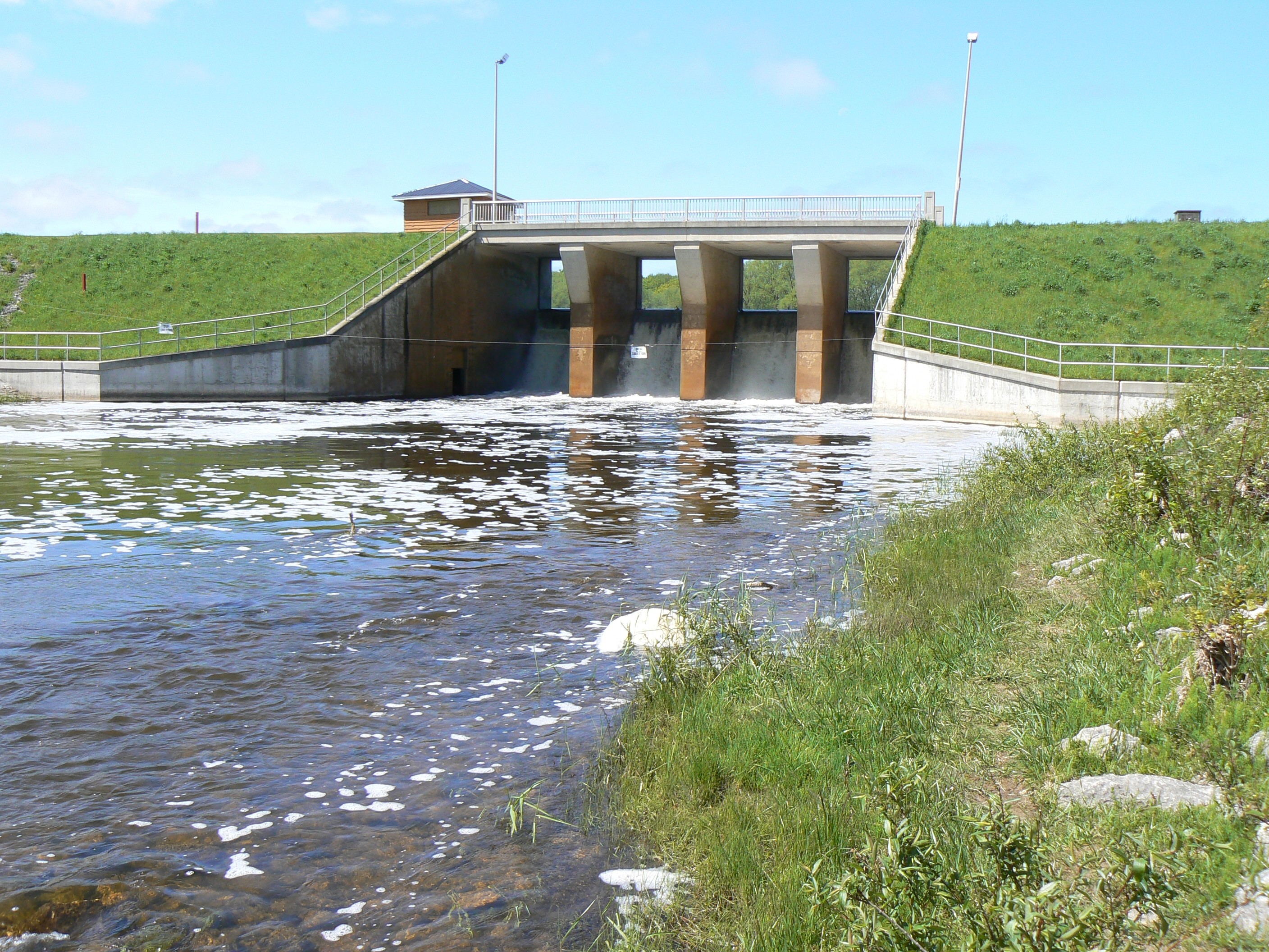 Clendenan Dam provide a great place to enjoy a hike along the Beaver River into Clarksburg and Thornbury.