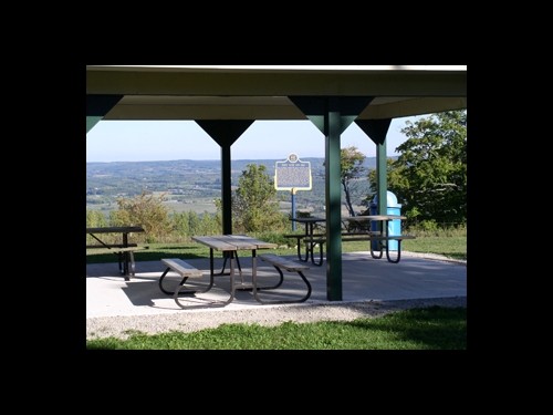 On the perfect day, you can see 8 miles of the beautiful Beaver Valley.