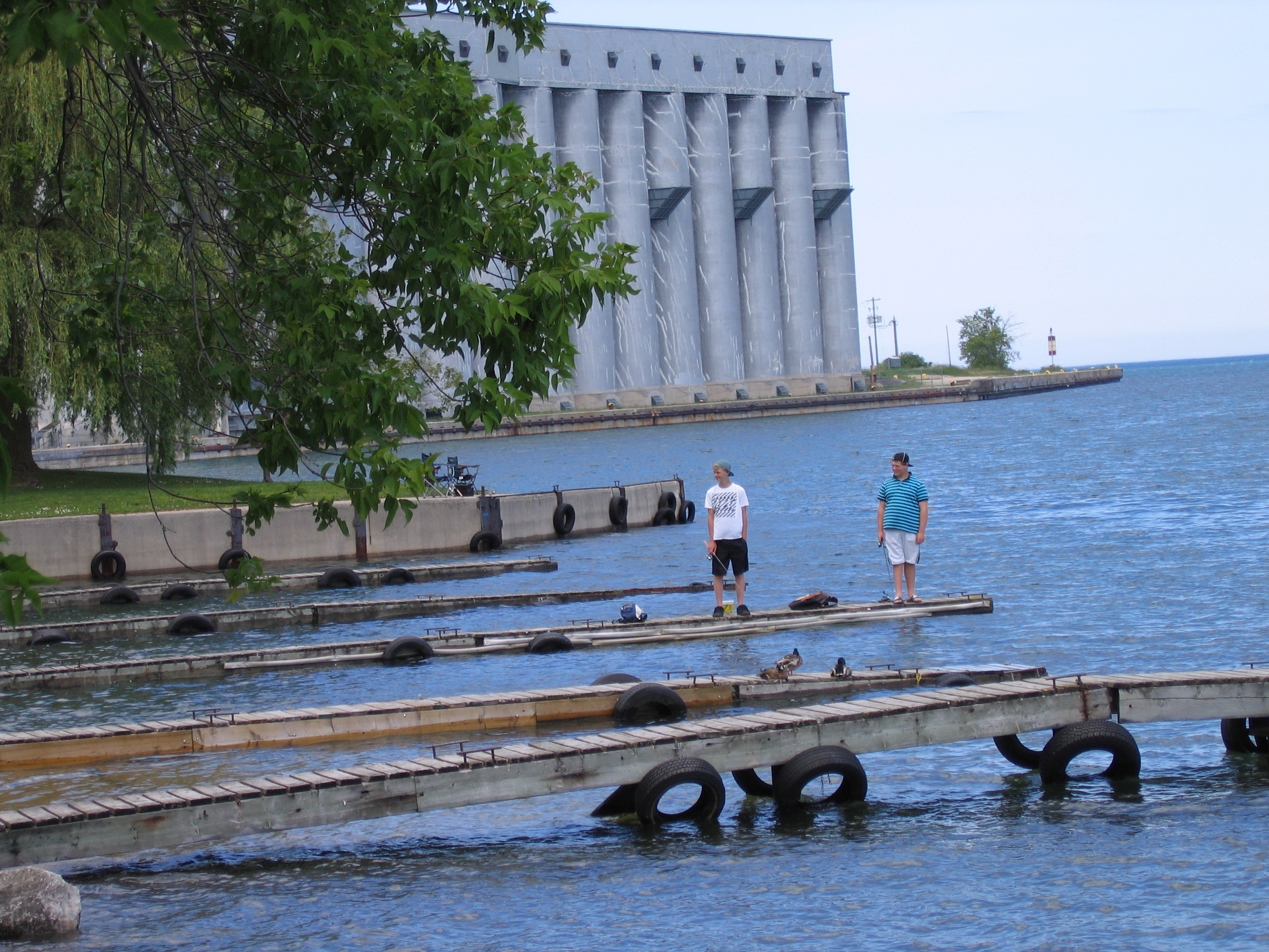 Westside Boat Launch in Owen Sound harbour.