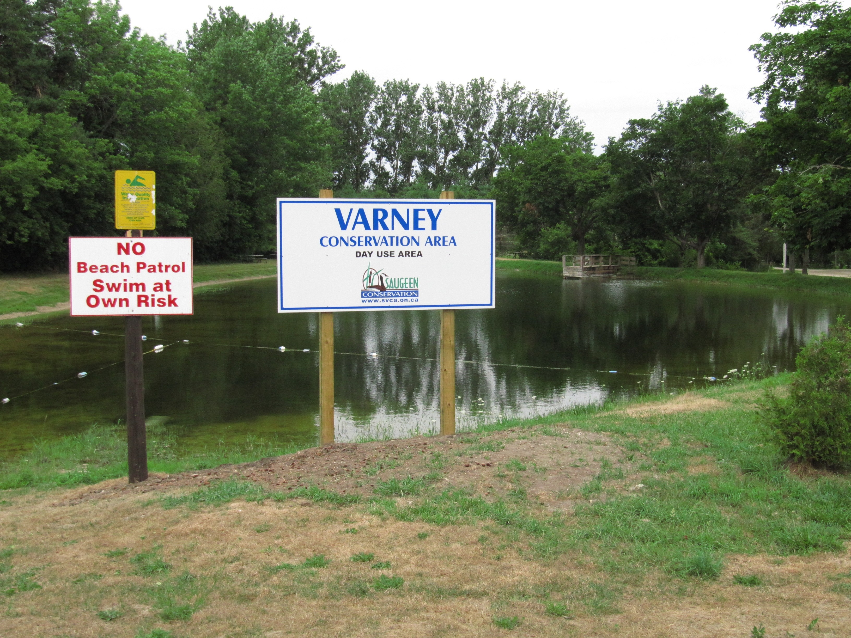 A summer photo of Varney Conservation Area