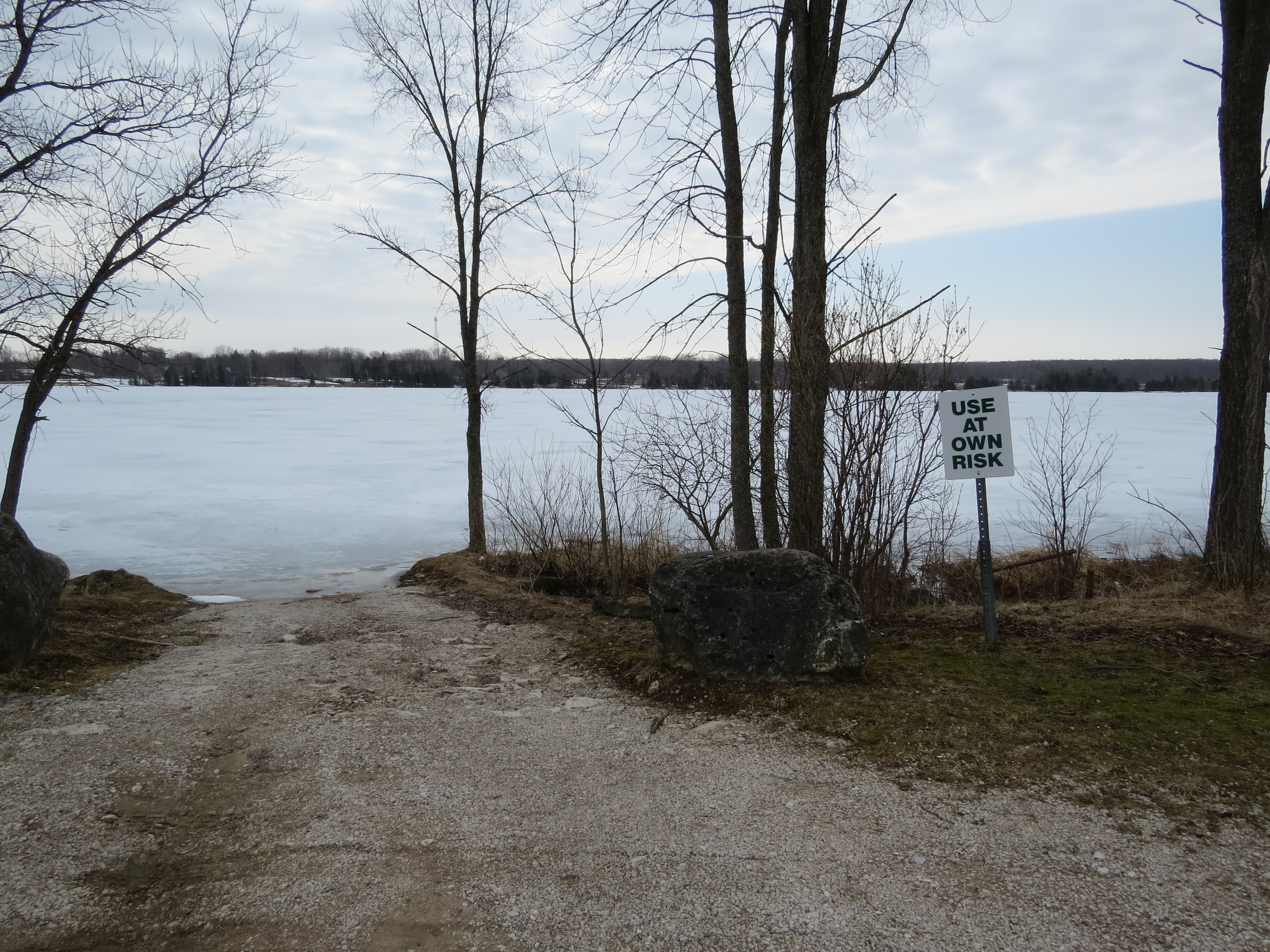 Boat launch for your access to fishing on Lake Charles.