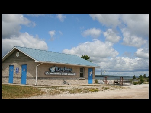 Exterior of East Side Boat Launch at the Bayshore Community Centre