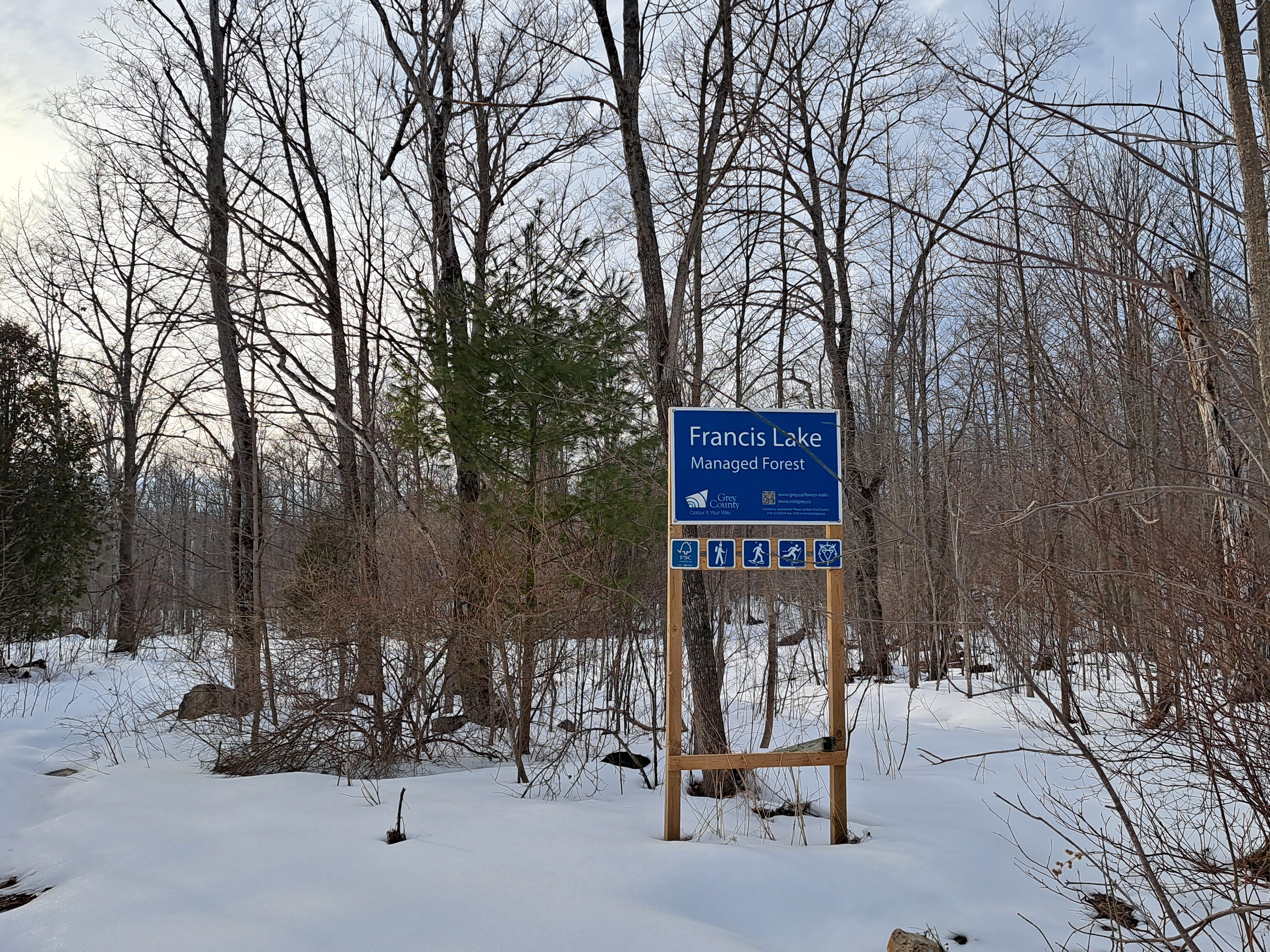 Francis Lake - Sign