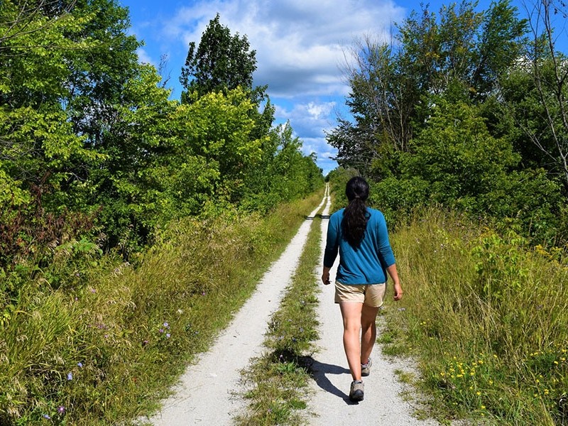 Hiking the Grey County Rail Trail