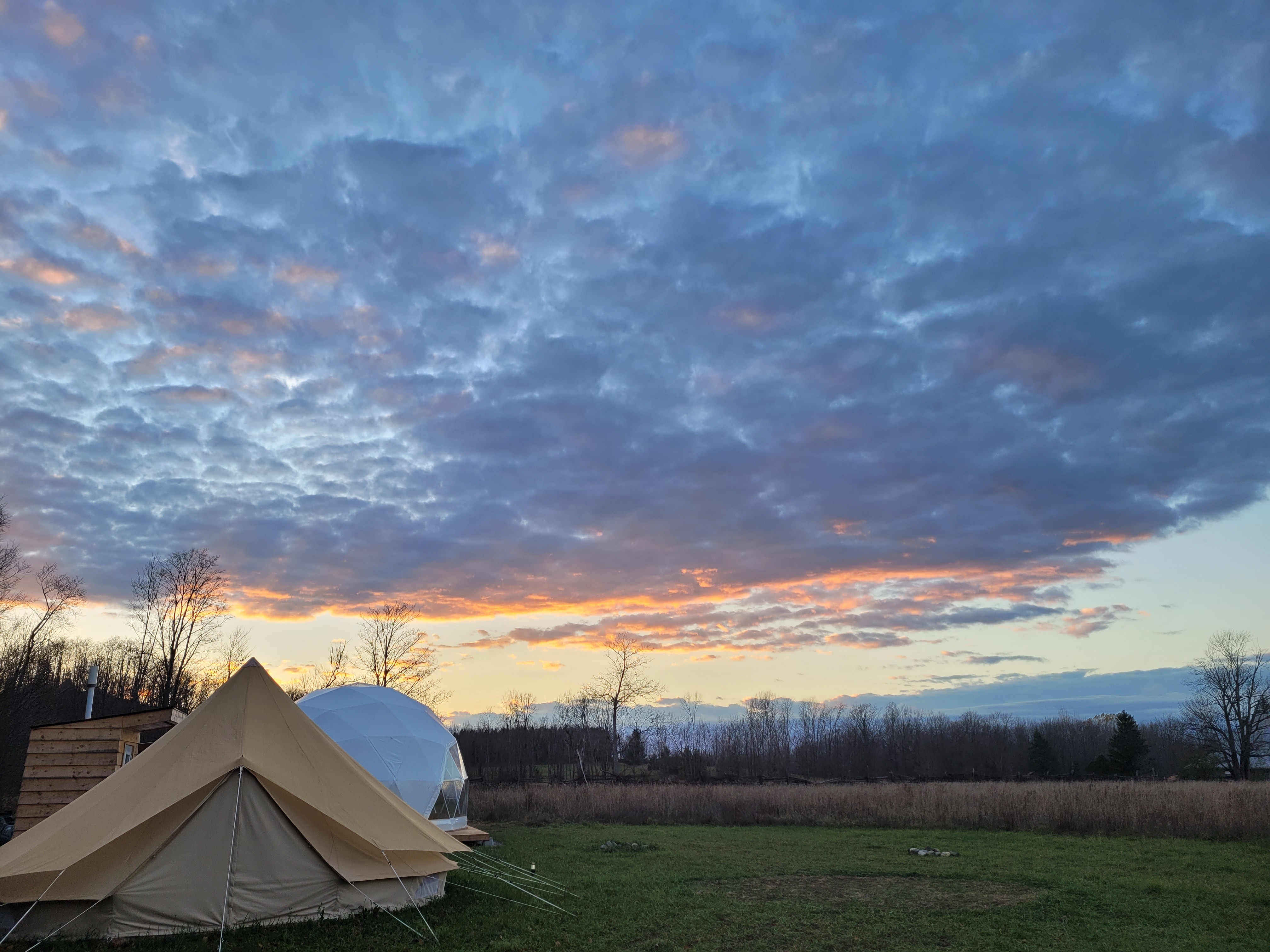 Field Dome and Tent