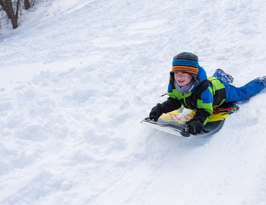 Tobogganing A Truly Canadian Experience Grey County's Official