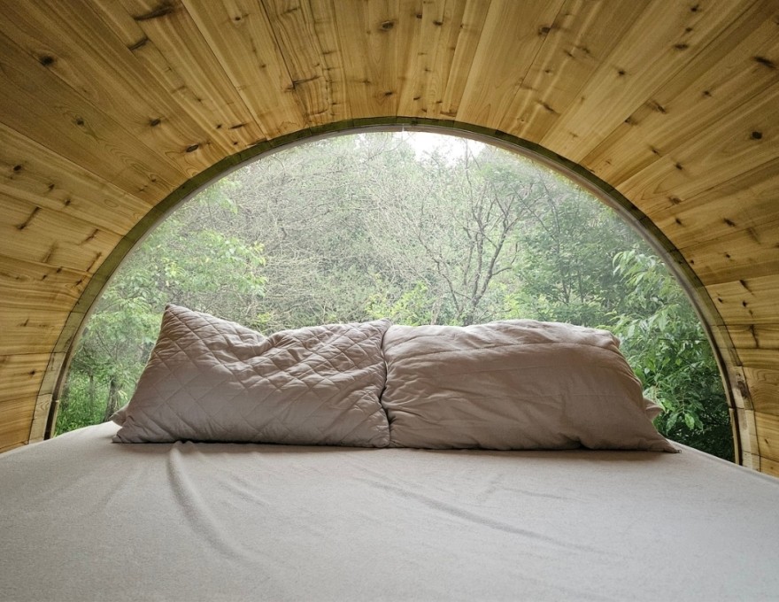 The Dream Capsule Interior Sleeping Dome