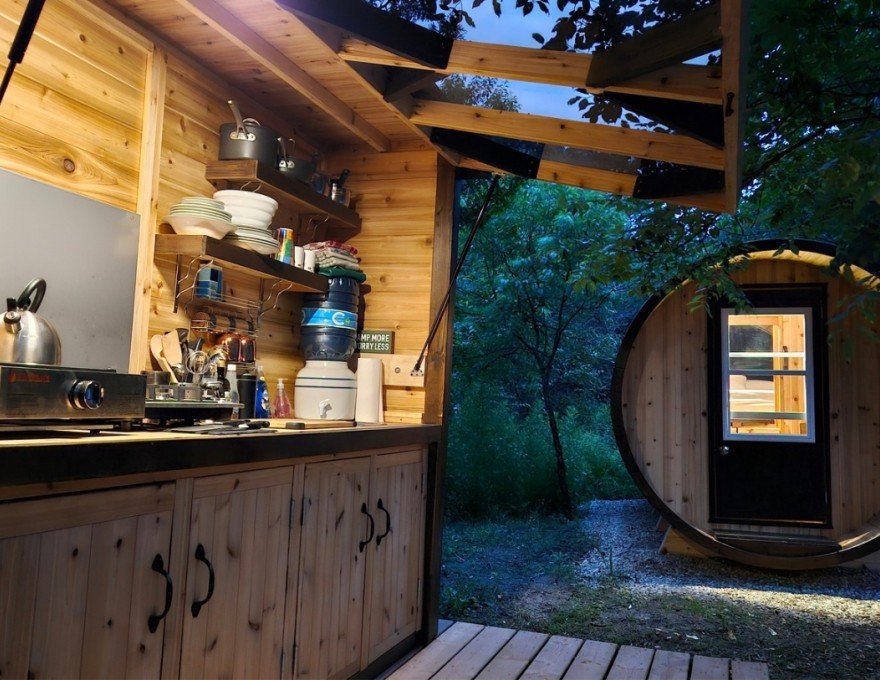 The Dream Capsule Outdoor Kitchen