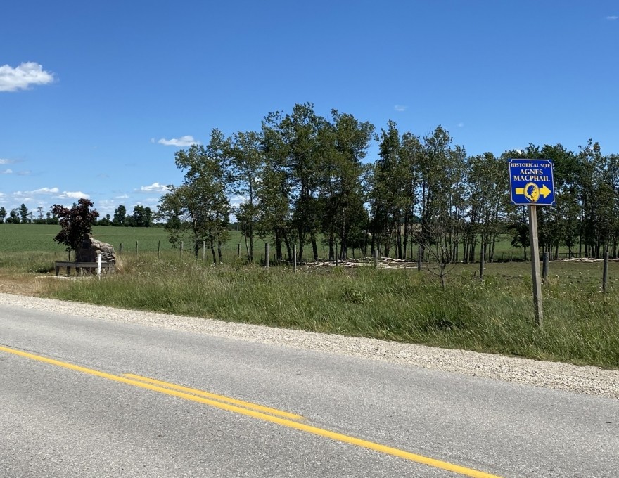 Agnes Campbell MacPhail 1890-1954 Heritage Plaque