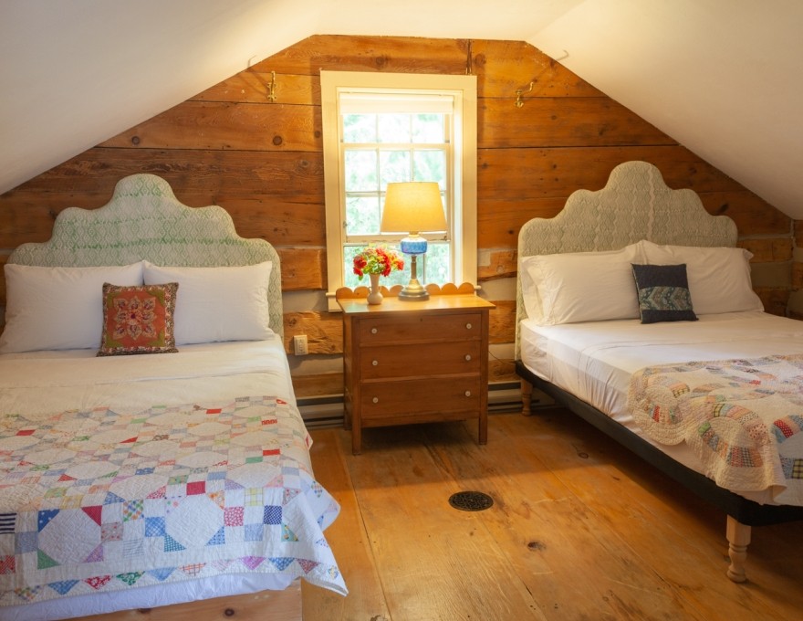 Interior view of secondary bedroom