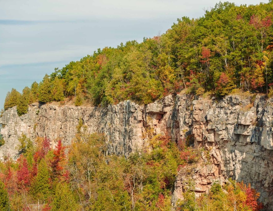 Stunning views on a guided hiking tour.