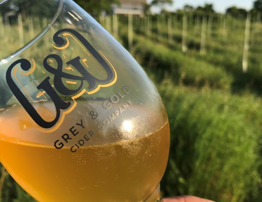 Grey &amp; Gold Cider
