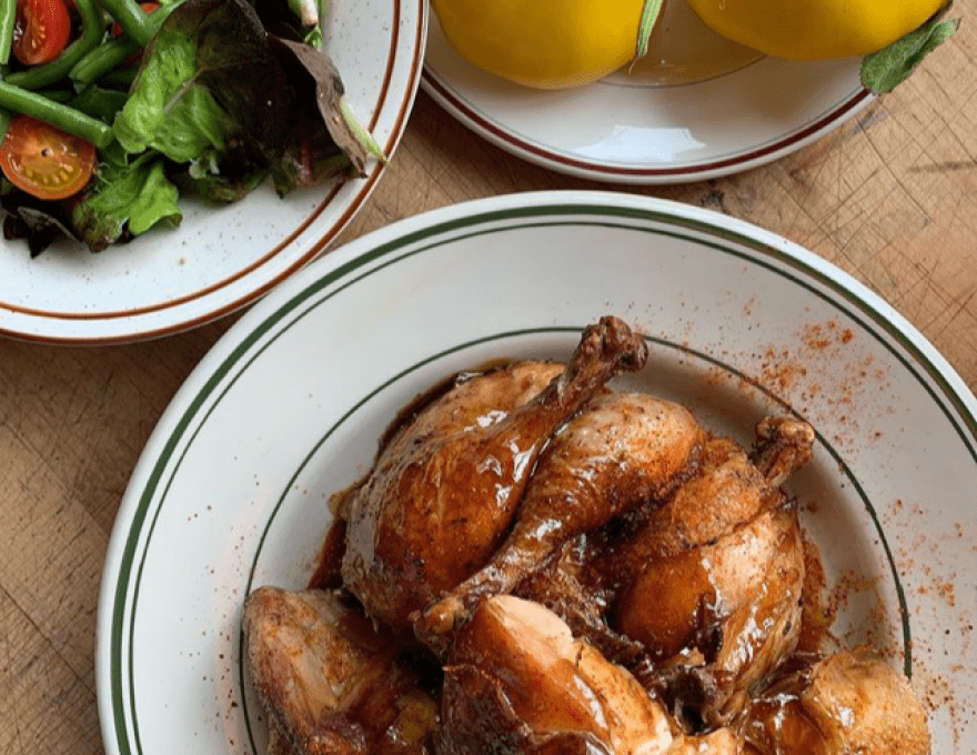 Photo of Chicken dish on plate