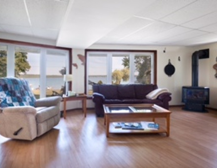 Inside Dining and Living Room