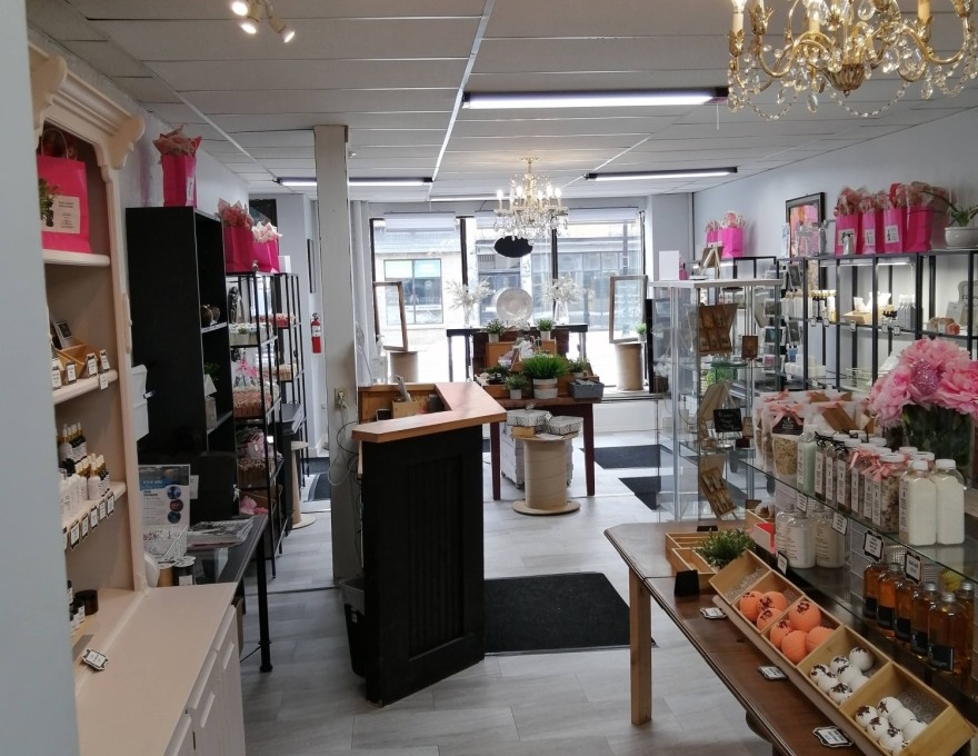 Picture of interior of store