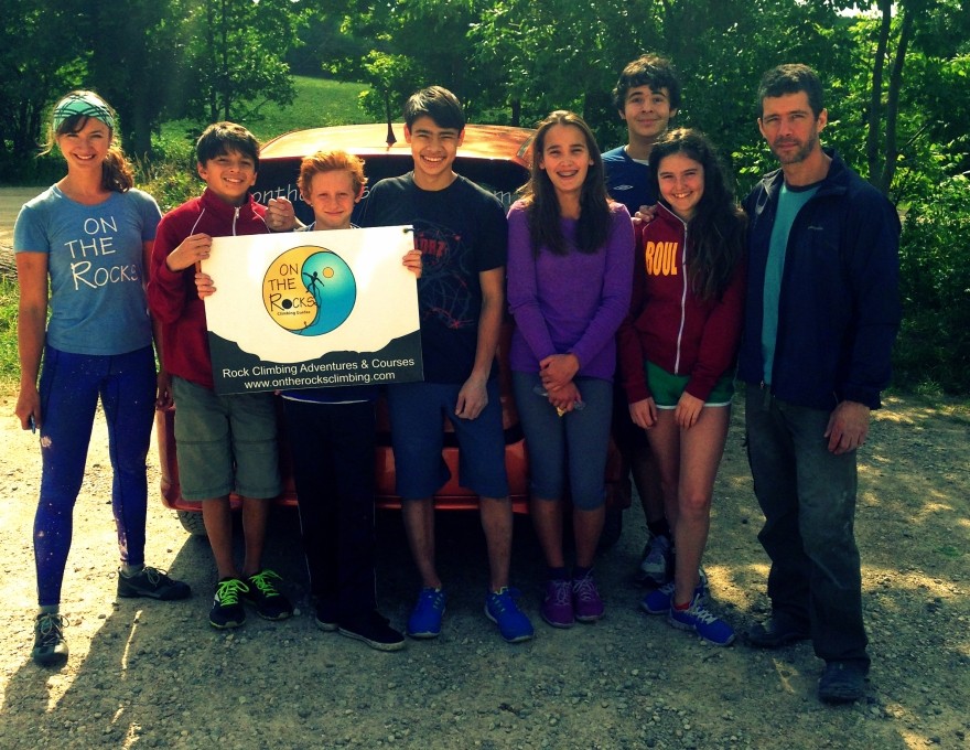 On The Rocks - Rock Climbing