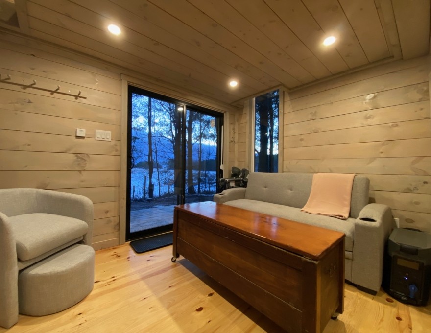 cabin living space