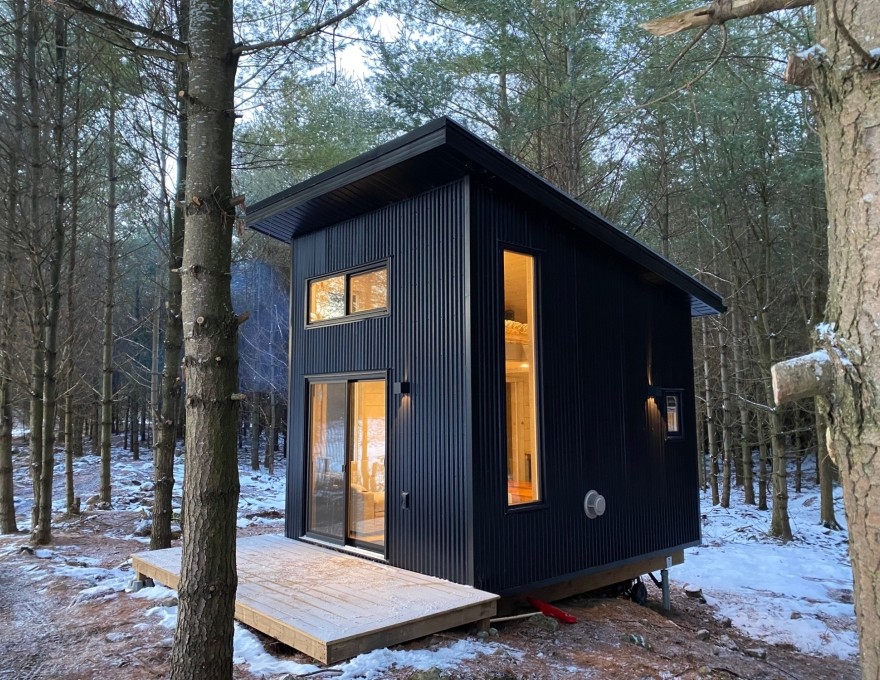 exterior cabin