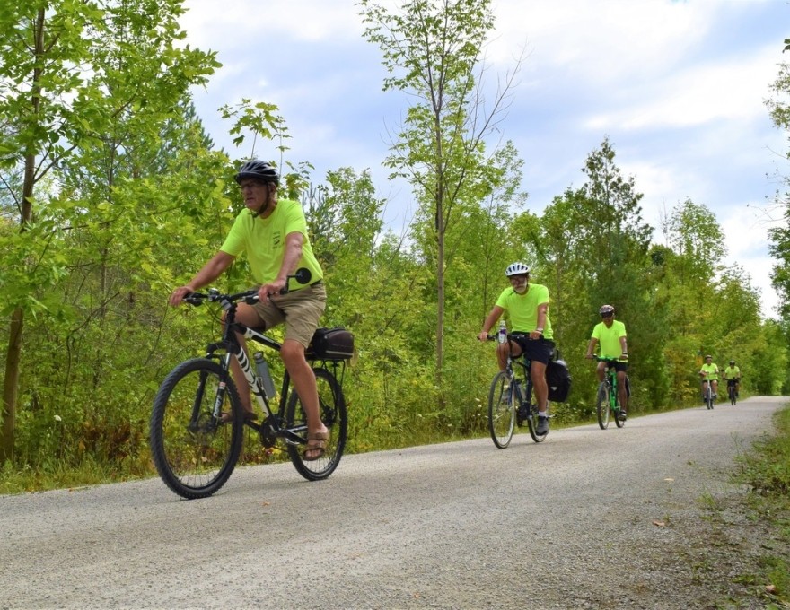 Cycling the Grey County Rail Trail