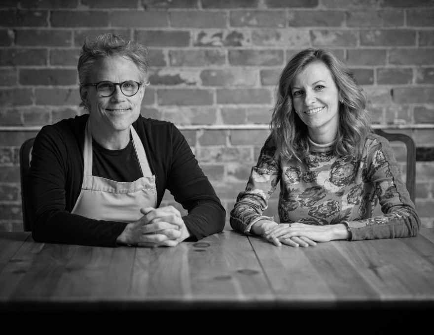 The Gate owners, Jonathan and Jen