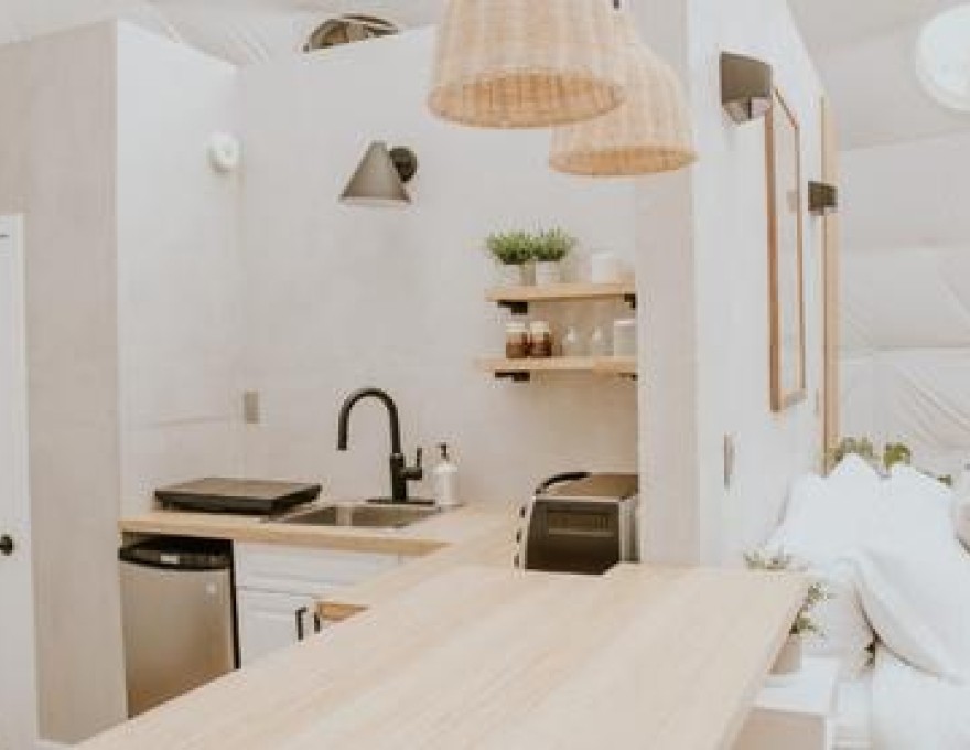 Interior Shot of geodisic domes