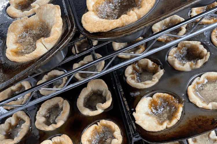Highland Grounds maple butter tarts