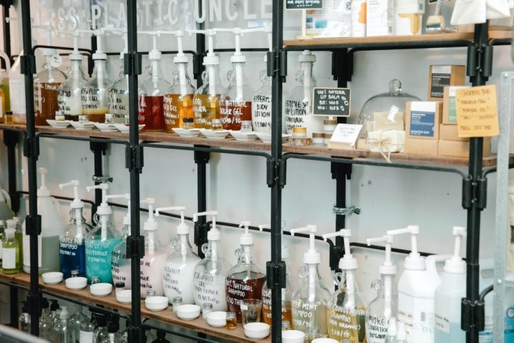 Refill bottles at Eco-Refillary