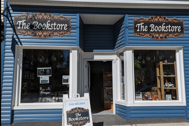 The front of The Bookstore 
