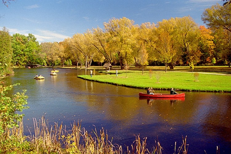 Paddlers on Sydenham River