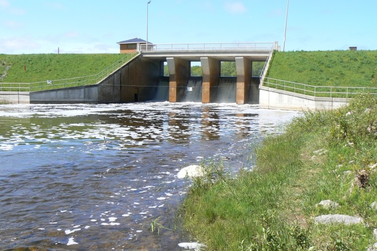 Clendenan Dam provide a great place to enjoy a hike along the Beaver River into Clarksburg and Thornbury.