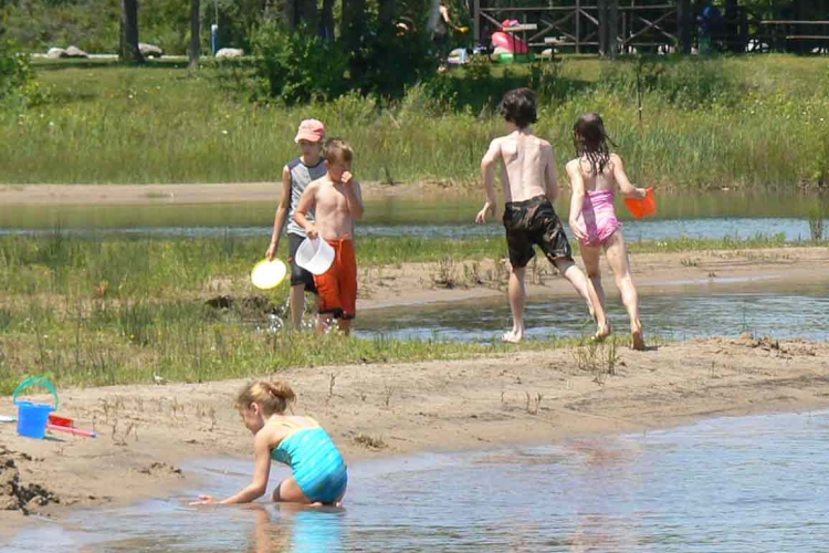 Great Beach and Hiking opportunities!  Watch for poison ivy when hiking.