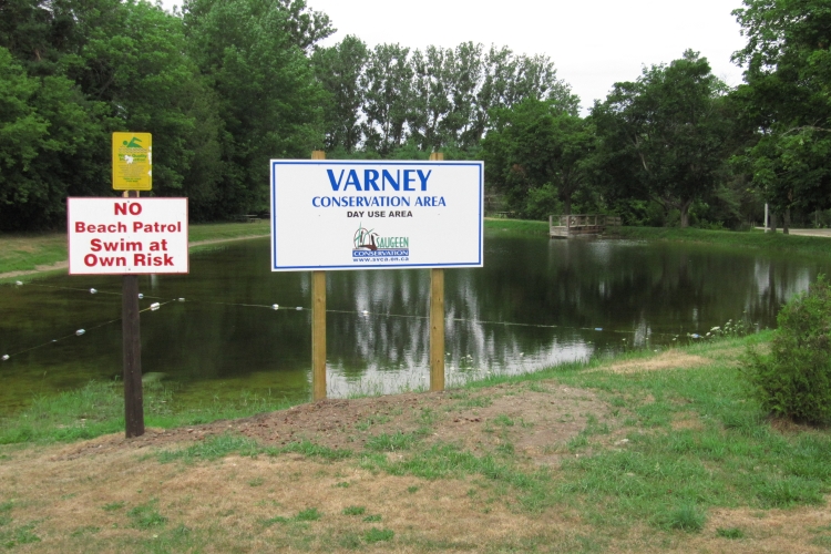 A summer photo of Varney Conservation Area