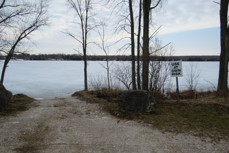 Boat launch for your access to fishing on Lake Charles.