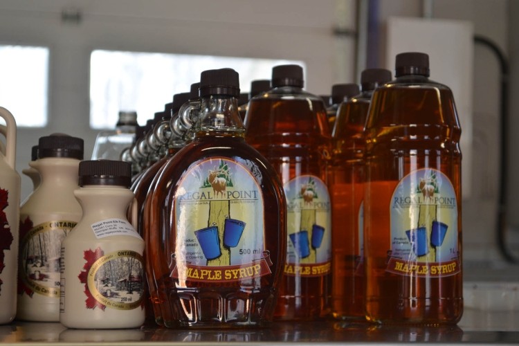 Maple Syrup at Regal Point