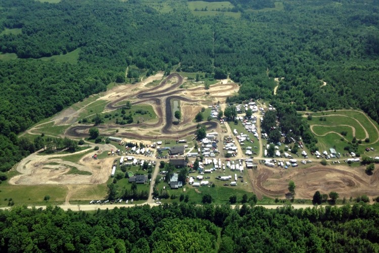 Motopark Motocross Arial Photo