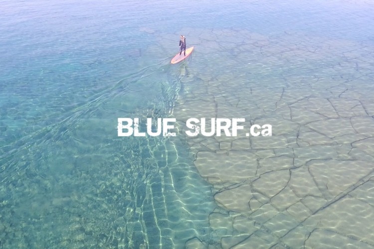 blue surf image