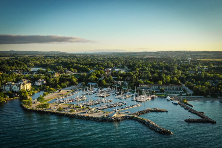 Thornbury Harbour - View from the bay