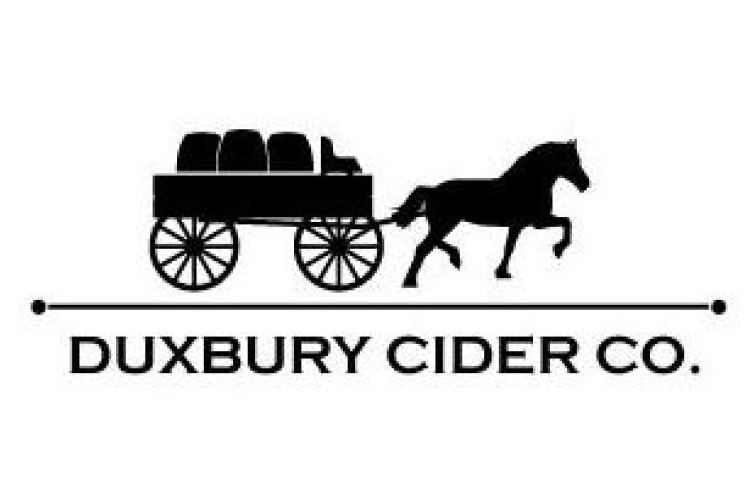 Duxbury Cider horse and wagon logo