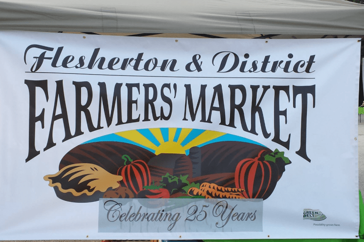 Flesherton Farmers Market Banner
