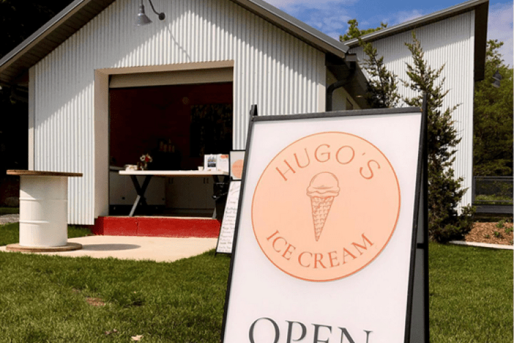 Hugo's Ice Cream - Exterior