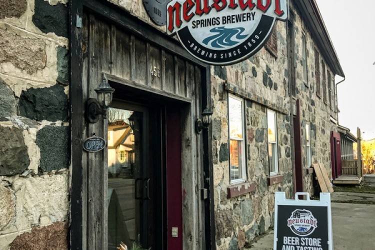 Neustadt Springs Brewery Exterior