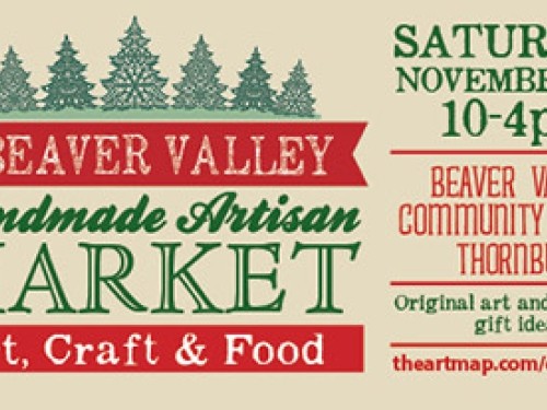 Beaver Valley Handmade Artisan Market poster