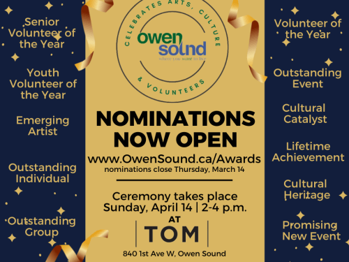 Nominations Now Open! 