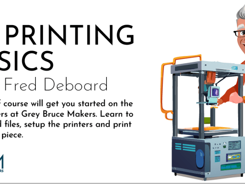 Curious about 3D printing? This hands-on class with 3D printing expert Fred DeBoard introduces you to the fundamentals of FDM (Fused Deposition Modeling) 3D printing.