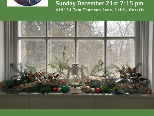 Christmas Event at Historic Leith Church